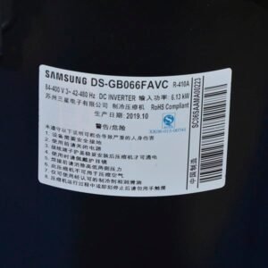Samsung VRF Compressor DS-GB052FAVA DS-GB066FAVCFAVB